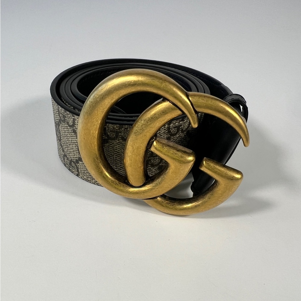 Gucci GG belt with Double G buckle
